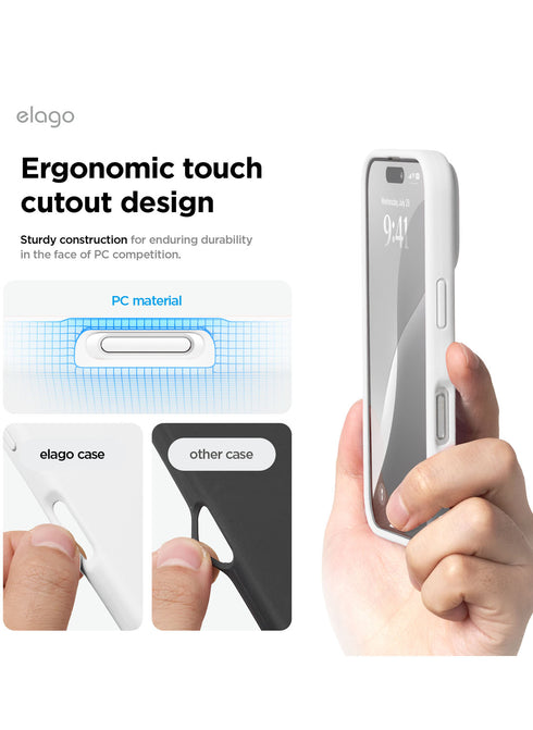 elago iPhone 16 Pro MAX Case Liquid Silicone